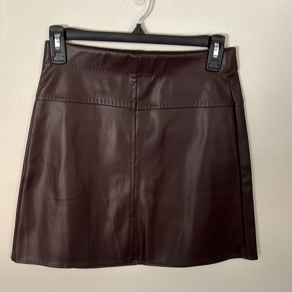 Max Studio Brown Mini Skirt for Night Out